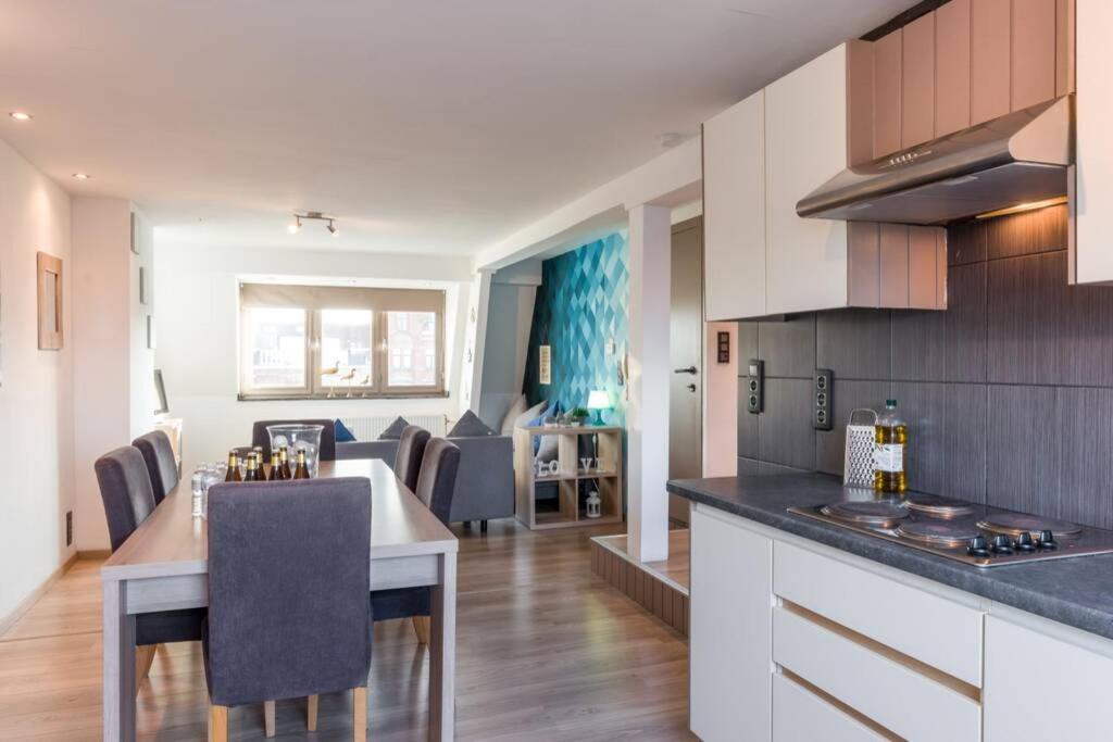 Duplex appertement met zicht Damse vaart @ Brugge Lejlighed Eksteriør billede