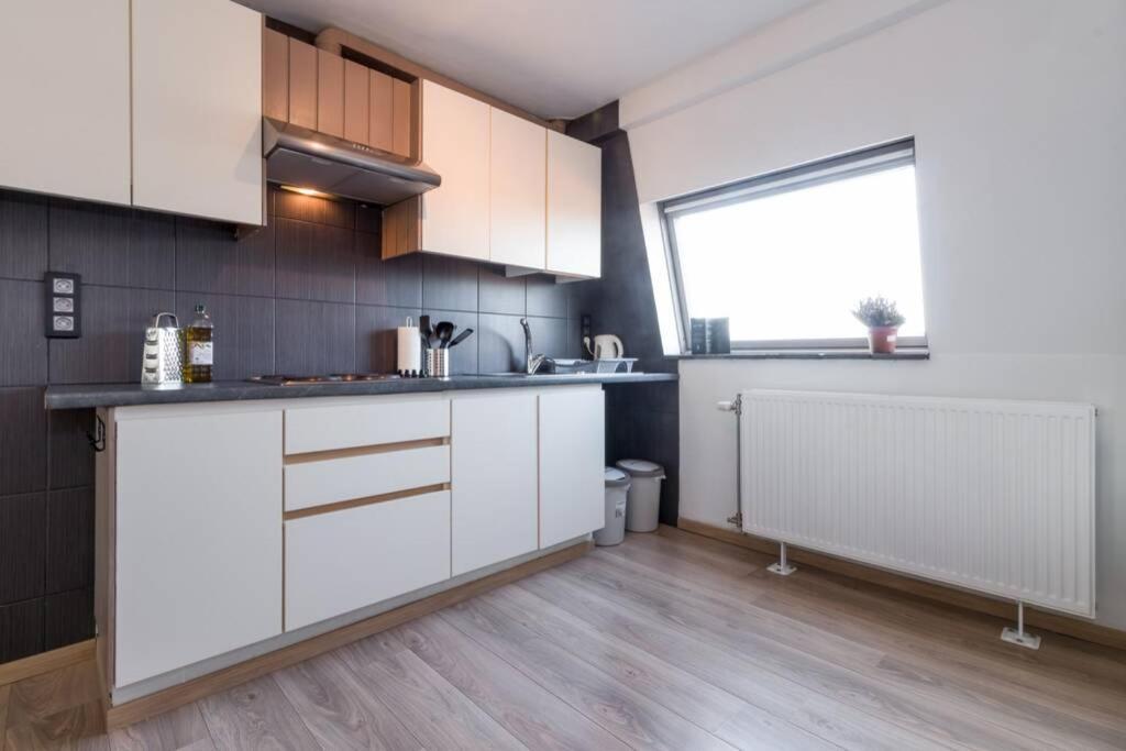 Duplex appertement met zicht Damse vaart @ Brugge Lejlighed Eksteriør billede