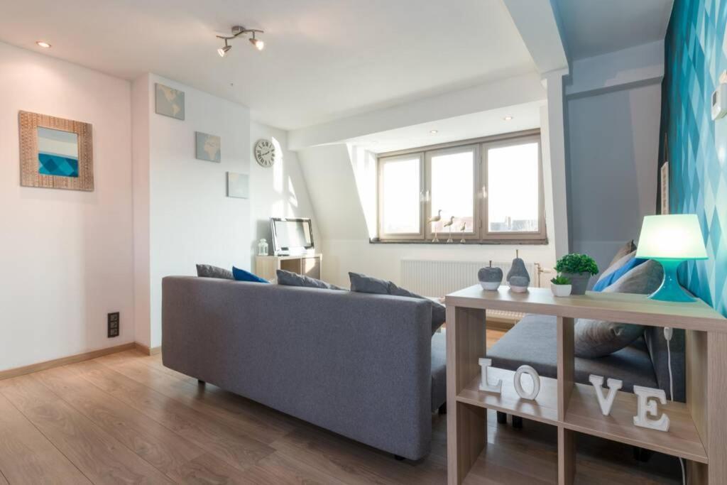 Duplex appertement met zicht Damse vaart @ Brugge Lejlighed Eksteriør billede
