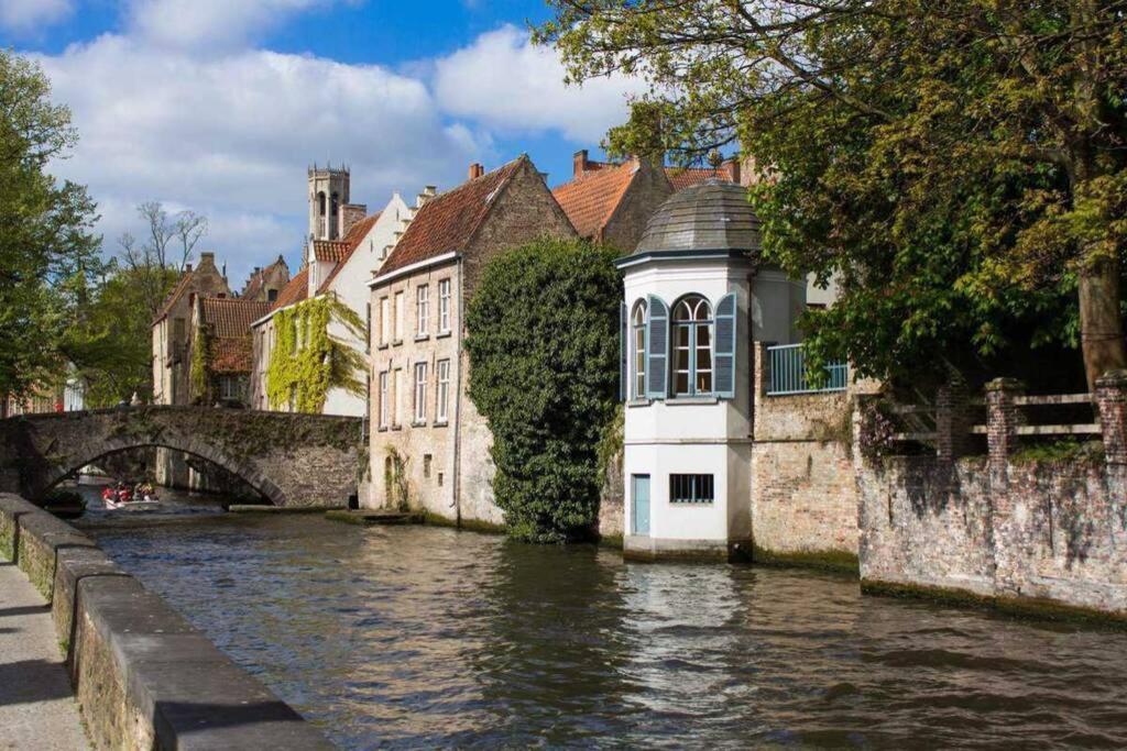 Duplex appertement met zicht Damse vaart @ Brugge Lejlighed Eksteriør billede